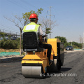 Rodillo de camino vibratorio del mini tambor doble 700kg para la compactación del suelo